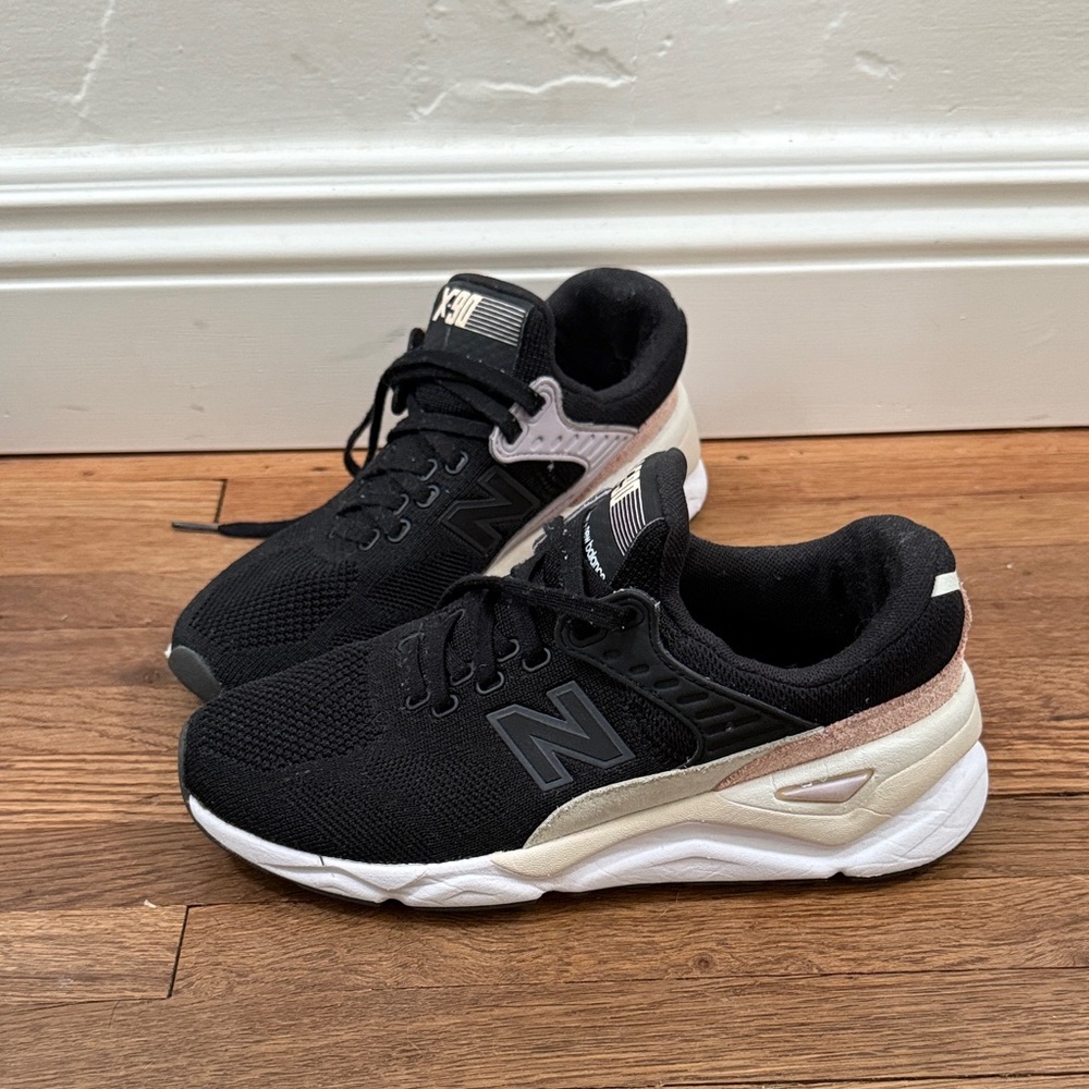 Women New Balance X90 Black Sneakers